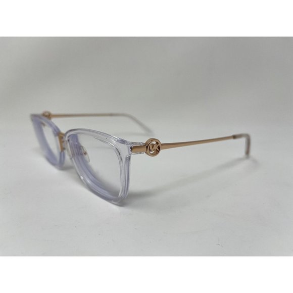 Michael Kors Eyeglasses MK 4054 Captiva 3105 Clear Rose Gold Frame 52 [] 20 140 - Picture 1 of 11